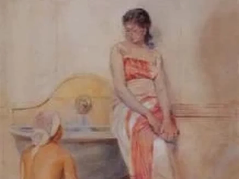 1802-Mary Ann Sharpe - Il bagno turco